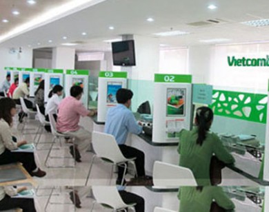 Vietcombank báo lãi 6.655 tỷ đồng năm 2015