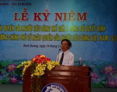 Tỉnh Bình Dương tổ chức ngày Quyền của người tiêu dùng Việt Nam