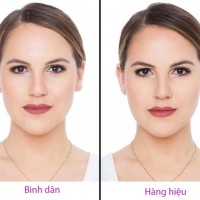 Kết quả bất ngờ khi dùng đồ trang điểm bình dân và hàng hiệu