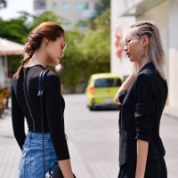 Các tín đồ thời trang Việt “lăng - xê” mốt tóc tết