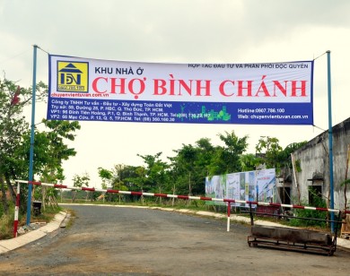 Mở bán block 30 nền biệt thự, nhà phố cao cấp gần chợ Bình Chánh