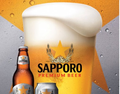 Bia Sapporo – “Gợn sóng” quyến rũ giữa lòng “đại dương”