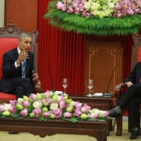 Tổng bí thư Nguyễn Phú Trọng tiếp Tổng thống Obama