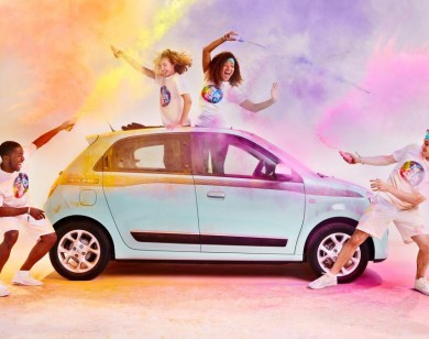 Renault Twingo: phiên bản sắc màu của xe hơi