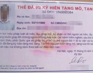 Lời thỉnh cầu xin được hiến tạng của một nhân viên y tế