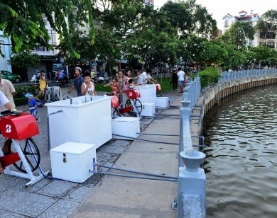 Máy tập thể dục lọc nước đầu tiên ở Sài Gòn