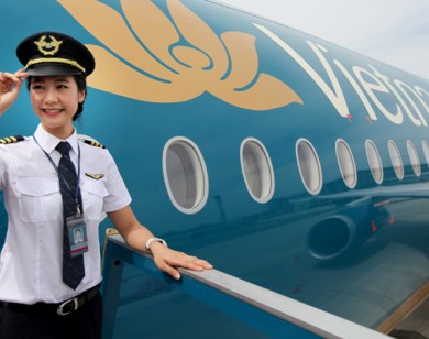 Thu nhập phi công Vietnam Airline hơn 100 triệu mỗi tháng