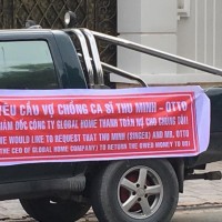 Nhiều doanh nghiệp đồng loạt ‘tố’ chồng ca sĩ Thu Minh trốn nợ