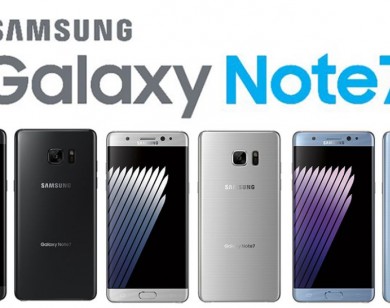 Thu hồi Samsung Galaxy Not 7 đến hết 2016