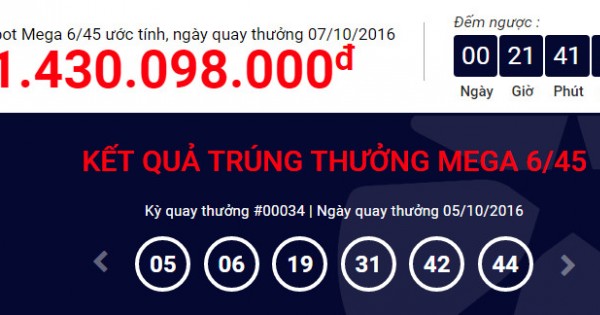 Không có khách hàng trúng giải Jackpot (Vietlott) 67 tỷ đồng như tin đồn