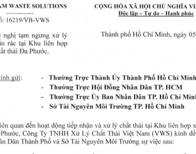 Đa Phước ngừng nhận 2.000 tấn rác/ngày: Lộ mặt kẻ thiếu chuyên nghiệp!