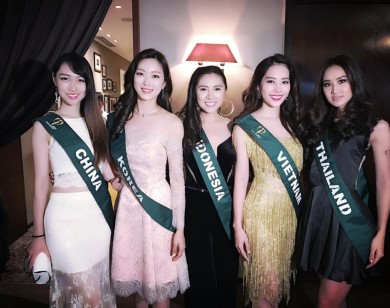 Người đẹp Việt tỏa sáng tại cuộc thi sắc đẹp quốc tế
