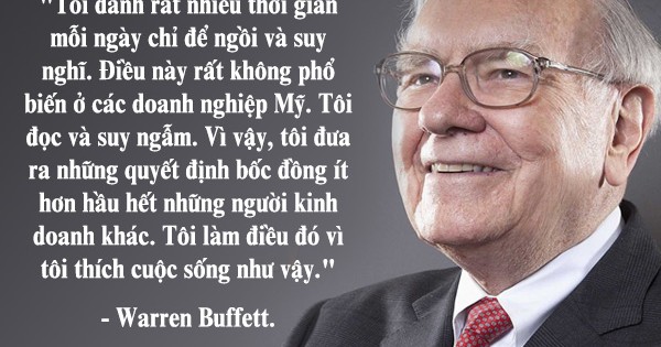 Nguyên tắc để Warren Buffett trở thành tỷ phú cũng đơn giản