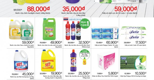 Ưu đãi lớn với hơn 400 sản phẩm cùng Lotte mart