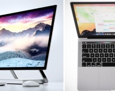 MacBook Pro so găng với Surface Studio, mẫu PC nào gây chú ý hơn?