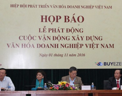 Phát động Cuộc vận động “Xây dựng văn hóa doanh nghiệp Việt Nam"