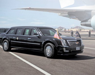 Tân tổng thống Mỹ Donald Trump sẽ dùng chiếc Limousine bọc thép đời 2017