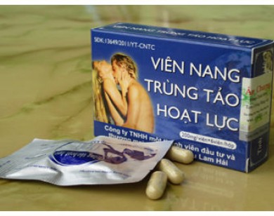 Viên nang Trùng Tảo Hoạt Lực quảng cáo phản cảm, sai sự thật