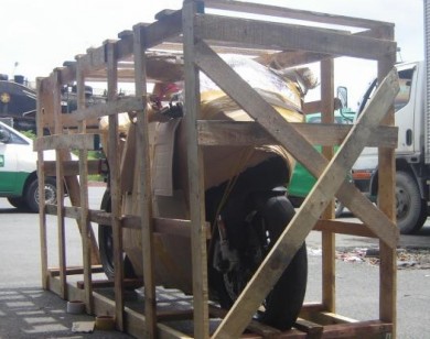 Ga Sài Gòn bắt đầu nhận đặt chỗ vận chuyển xe máy đi miền Trung, miền Bắc Tết 2017