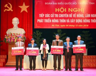 Agribank tài trợ 20 tỉ đồng xây 4 trường học tại Hà Tĩnh
