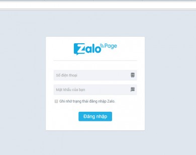 Cảnh báo trang web mạo danh để đánh cắp thông tin tài khoản Zalo