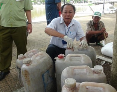 An Giang: Phát hiện hơn 700kg nội tạng động vật hôi thối trên xe khách