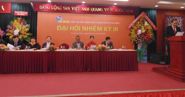 Ông Lê Hoàng Châu tái đắc cử Chủ tịch HoREA nhiệm kỳ III (2016-2021)