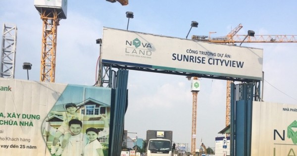 Dự án Sunrise Cityview của Novaland đã bị Cơ quan Thi hành án buộc ngưng thi công