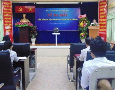 Ra mắt cổng thông tin điện tử Sở Y tế TP Hồ Chí Minh