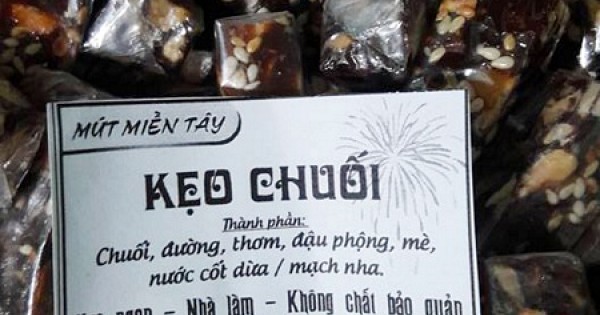 Thực phẩm nhà làm ra chợ tết