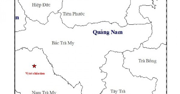 Động đất kèm tiếng nổ ở Quảng Nam, dân tháo chạy khỏi nhà