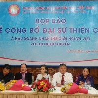 Á hậu Doanh nhân Thế giới người Việt Võ Thị Ngọc Huyền làm Đại sứ Thiện chí Trung ương Hội Khuyến học phía Nam