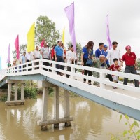 Phúc Khang Corp xây cầu cho người dân Sóc Trăng