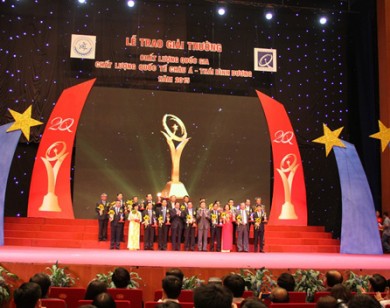 77 Doanh nghiệp được tặng Giải thưởng Chất lượng Quốc gia