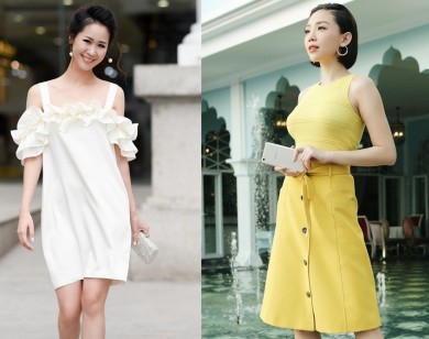 Phong cách thời trang đón hè quyến rũ của sao Việt