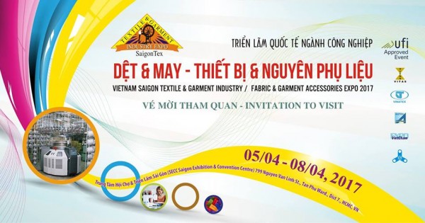 SaigonTex 2017 thu hút 1.150 doanh nghiệp tham gia