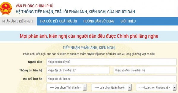 Triển khai kênh thông tin tương tác giữa Chính phủ với người dân, doanh nghiệp