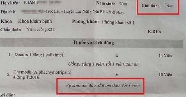 Choáng: Đi khám đau răng, bé trai 9 tuổi được kê thuốc... đặt âm đạo