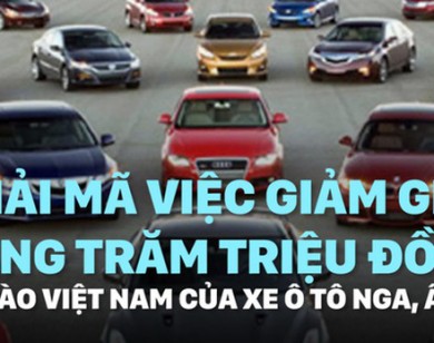 Giải mã việc xe ô tô Nga, Ấn Độ giảm giá hàng trăm triệu đồng khi vào Việt Nam