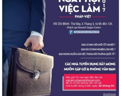 200 cơ hội làm việc tại các doanh nghiệp Pháp