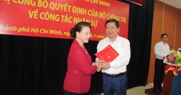 Ông Đinh La Thăng giữ chức Phó Trưởng ban Kinh tế Trung ương