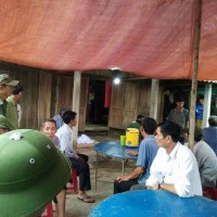Quảng Bình: Sét đánh 5 người chết và bị thương khi đào huyệt mộ