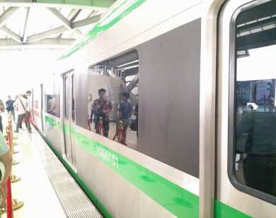 Mở cửa đón người dân tham quan ga La Khê, tuyến đường sắt đô thị Hà Nội