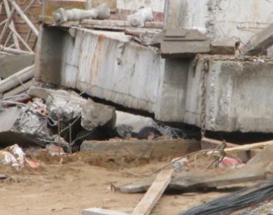 Tây Ninh: Sập công trình xây dựng, 7 công nhân bị thương nặng