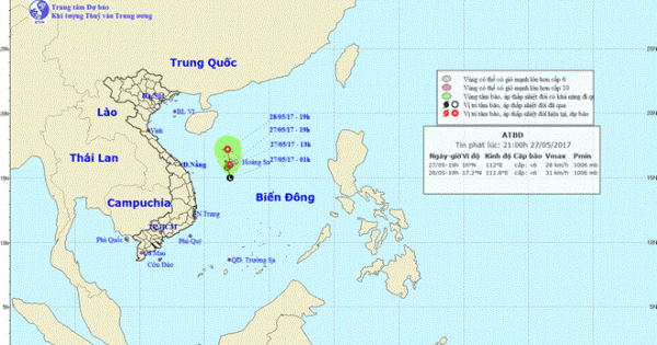 Chủ động đối phó với áp thấp mạnh hình thành trên Biển Đông