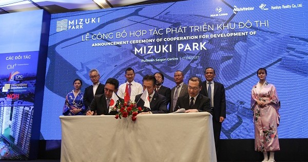 Nam Long công bố đối tác hợp tác phát triển dự án Mizuki Park