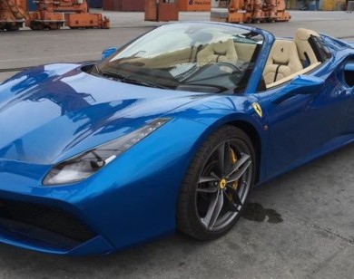 Ferrari 488 Spider tái xuất tại Hải Phòng sau nửa năm “mất tích”