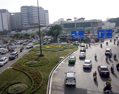 Khánh thành cầu vượt sân bay Tân Sơn Nhất và nhánh cầu vượt Hoàng Minh Giám