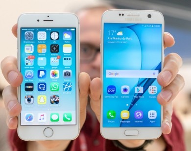 Nên mua iPhone 6s hay Galaxy S7 khi mức giá ngang nhau
