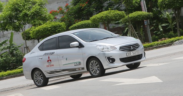 Mitsubishi Attrage sedan lập kỷ lục 3,91 lít/100km có gì ưu/nhược?